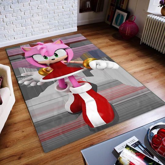 Discover Amy Rose Rug, Sonic the Hedgehog Rug