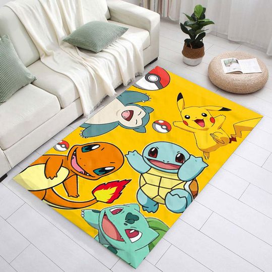 Discover Japanese Anime Rug, Cute Cartoon Rug, Japanese Animer Rug, Anime Giftful Rug