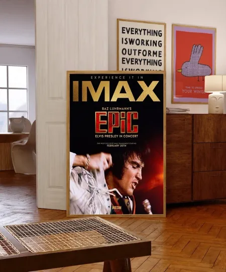 Discover Elvis Presley EPIC IMAX Concert Film Poster February 20