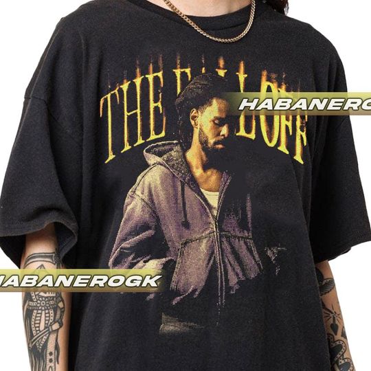 Discover Limited J Cole The Fall Off Shirt, The Fall Off Album, Vintage T-Shirt, Gift For Women and Man Unisex T-Shirt