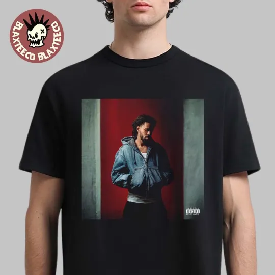 Discover J Cole The Fall Off CD Cover Photo T-Shirt