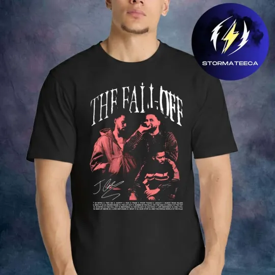 Discover J Cole Merch The Fall Off Album Unisex T-Shirt