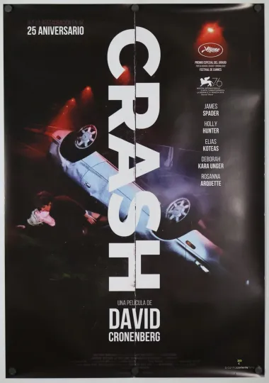 Discover Crash - original movie poster 27x40 1996 David Cronenberg - R21'