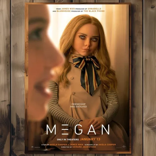 Discover M3GAN Horror Movie Only In Theaters January 13 Poster