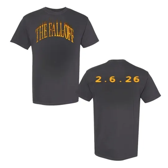 Discover J.COLE THE FALL OFF 2.6.26 Give Away T-Shirt