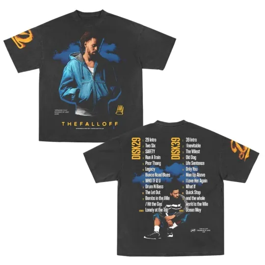 Discover J. Cole The Fall Off Merch T-shirt
