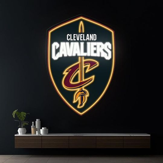 Discover NBA Team Logo Neon LED Wall Decor  UV Printed Acrylic Sign