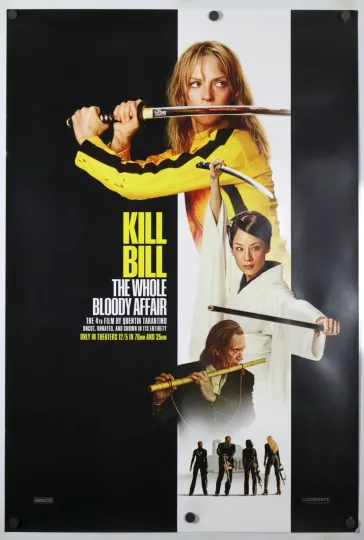 Kill Bill: The Whole Bloody Affair Poster