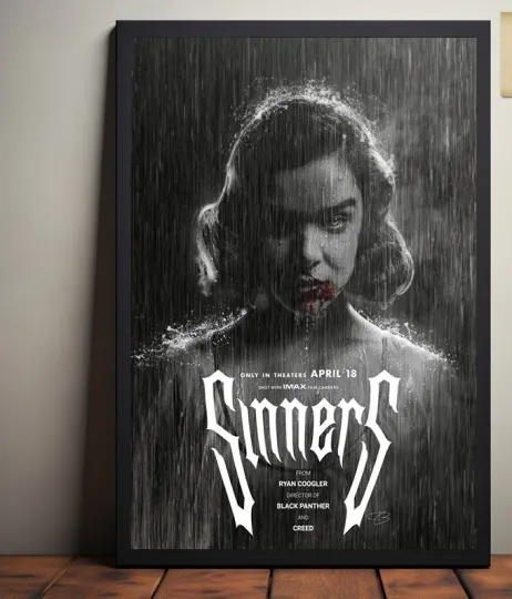 Discover Sinners Movie Only In Theaters April 18 IMAX Poster