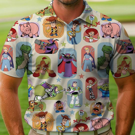 Discover Toy Story Friends Buzz Woody Pixar Day Sea Polo Shirt, Disney Cruise Group Shirt, Disneyland Trip