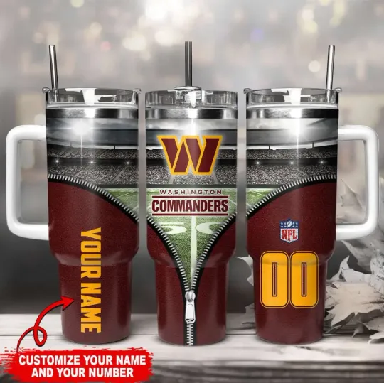 Discover Washington Football Team Commanderss  40oz Tumbler