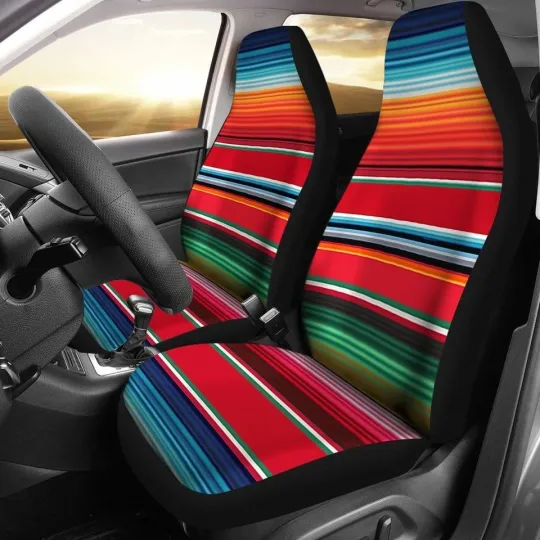 Discover Mexican Blanket Car Seat Covers, Southwestern Style