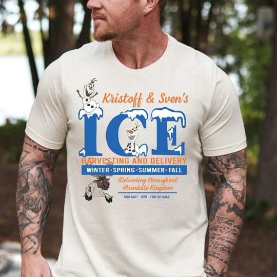 Discover Disney Kristoff and Sven's Ice Shirt, Disney Shirt, Olaf Shirt Disney Trip Shirt, Ice Adventure Shirt, Disney Besties Trip Tee