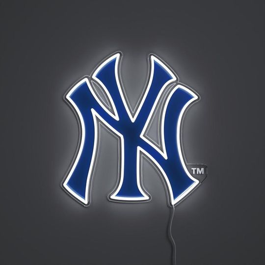 Discover MLB Team Logo Neon LED Wall Decor  Baseball Fan Art