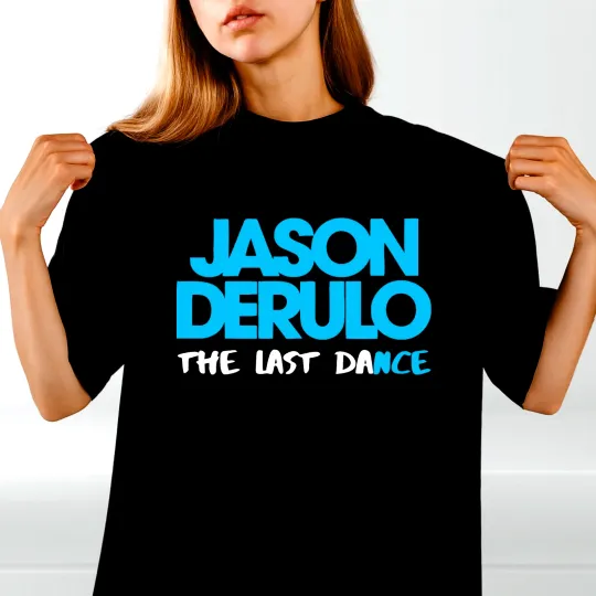 Discover Jason Derulo The Last Dance T-Shirt - World Tour 2026 Music Lover Fans Tee