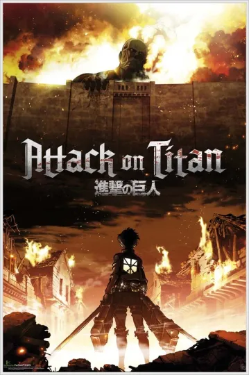 Discover AO Titan Anime Poster  Laminated Vertical Poster