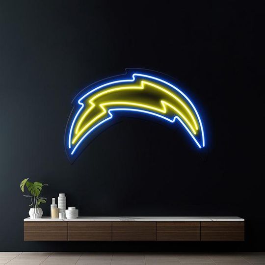 Discover football Team Logo Neon LED Wall Decor  UV Printed Acrylic Art