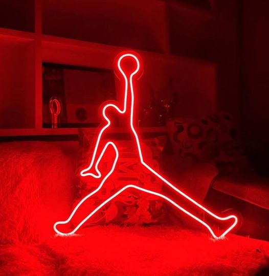 Discover Custom Basketball Neon Sign, Basketball Neon Light Up, Gifts For Him, Gifts For Spor Lover, Custom Neon Sign, Neon Bedroom Wall Decor LED