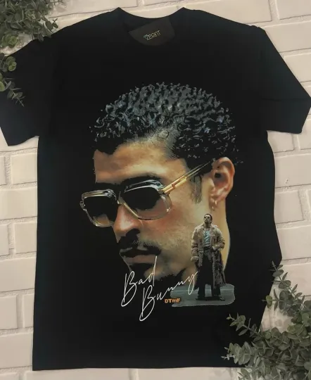 Discover Bad Bunny 3D T-Shirt, Benito Album, Debi Tirar Mas Fotos, DTMF Merch