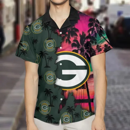 Discover Green Bay Football Team Packerss Summer Hawaiian Shirt, Unisex Adult, Size S-5XL