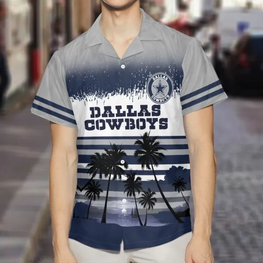 Discover Dallas Football Team Cowboyss Summer Hawaiian Shirt, Unisex Adult, Size S-5XL