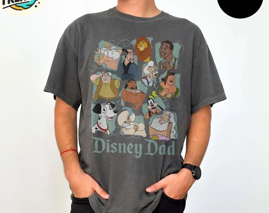 Discover In My Disney Dad Era, Disney Dad Character Shirt, Fathers Day Gift, Cool Dad Shirt, Family Shirts, In My Disney Dad Era Tee, Best Dad Ever
