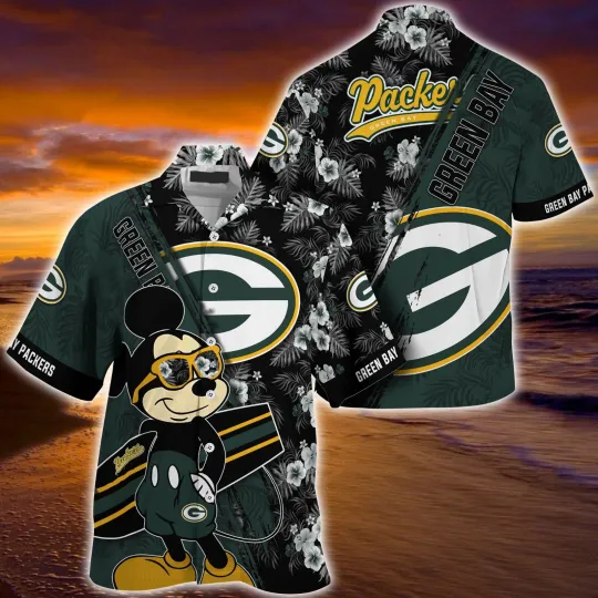 Discover Green Bay Football Team Packerss Summer Hawaiian Shirt, Unisex Adult, Size S-5XL