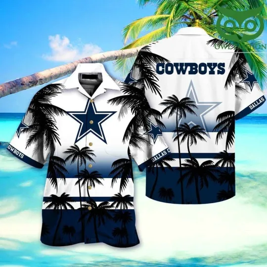 Discover Dallas Football Team Cowboyss Summer Hawaiian Shirt, Unisex Adult, Size S-5XL
