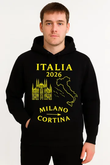 Discover Italy 2026 Olympics Milano–Cortina Hoodie Unisex