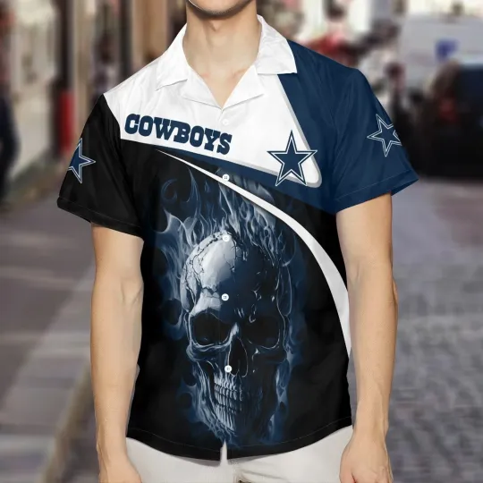 Discover Dallas Football Team Cowboyss Summer Hawaiian Shirt, Unisex Adult, Size S-5XL