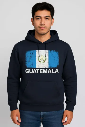 Discover Guatemala Flag Hoodie – Vintage Distressed Print | Unisex Fleece