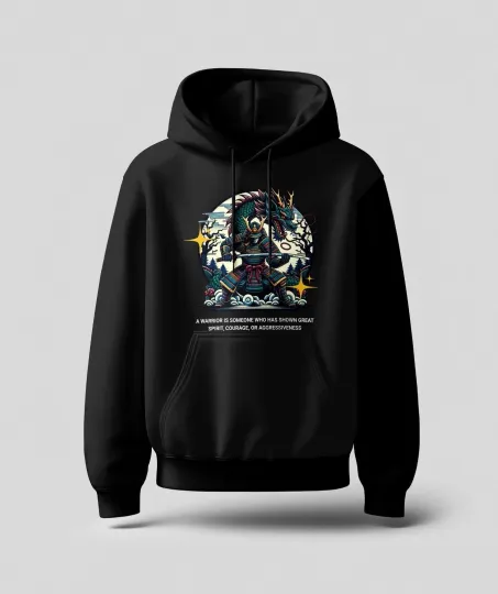 Discover Warrior Printed Hoodie