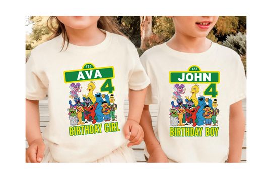 Sesame Street Birthday Boy-GIRL T-Shirt