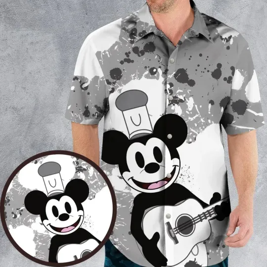 Discover Mickey Mouse Vintage Hawaiian Shirt, Unisex Adults, Size S-5XL