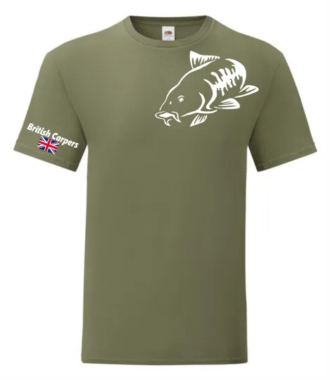Discover Carp Fishing 3D T-Shirt for Men and Women
