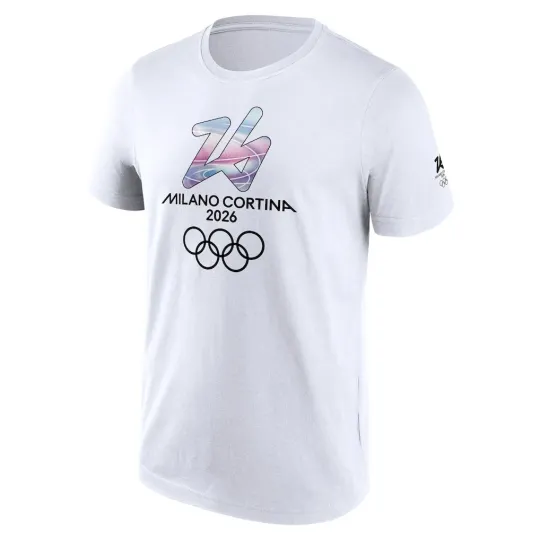 Discover Milano Cortina 2026 Olympics Marvel Graphic T-shirt