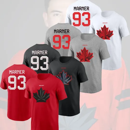 Discover Mitch Marner #93 Hockey Canada Team 2026 Player Name & Number Fan Gift