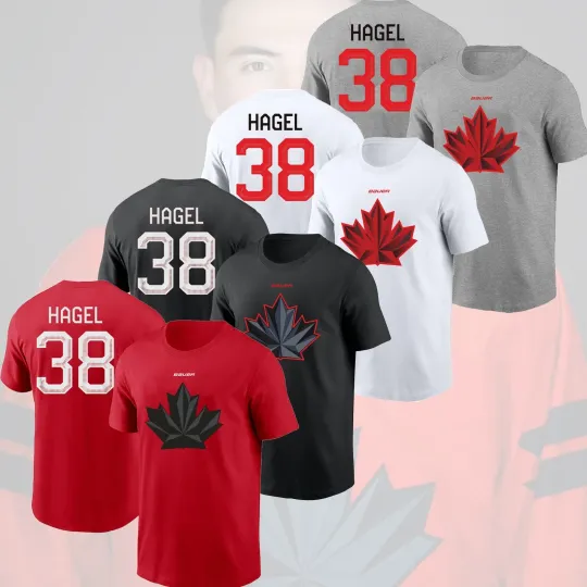 Discover Brandon Hagel #38 Hockey Canada Team 2026 Player Name & Number Fan Gift