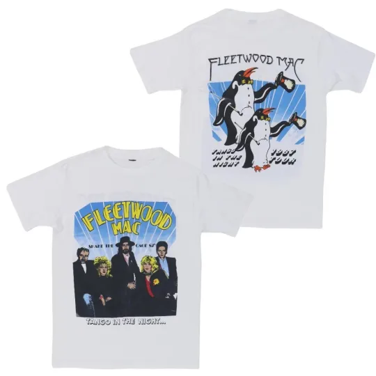 Vintage 1987 Fleetwood Mac Tango In The Night Tour T-shirt