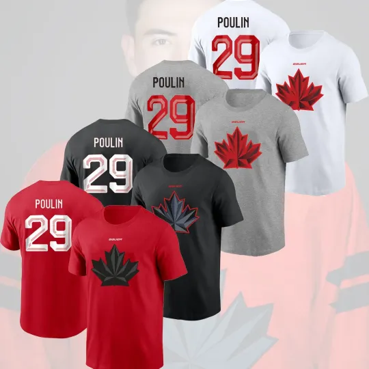 Discover Marie-Philip Poulin #29 Hockey Canada Team 2026 Player Name & Number Gift