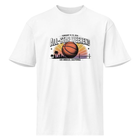 Discover All-Star Weekend LA 2026 Basketball Graphic T-Shirt