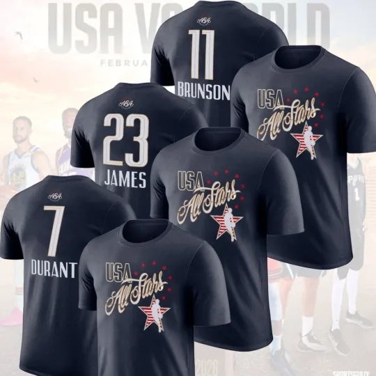 Discover 2026 Basketball All-Star Game Player Name & Number: Brunson, James, Durant