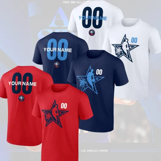Discover Custom Name & Number 2026 All-Star Game Fan Look