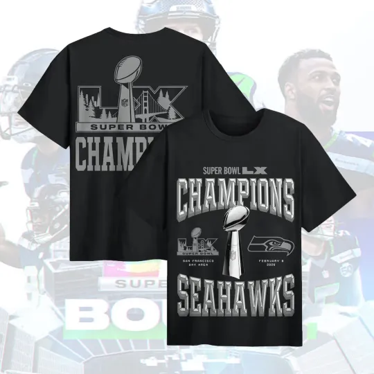 Discover Celebrate Seattle Seahawk Super B.owl LX 2025-26 Champions Fan Gift
