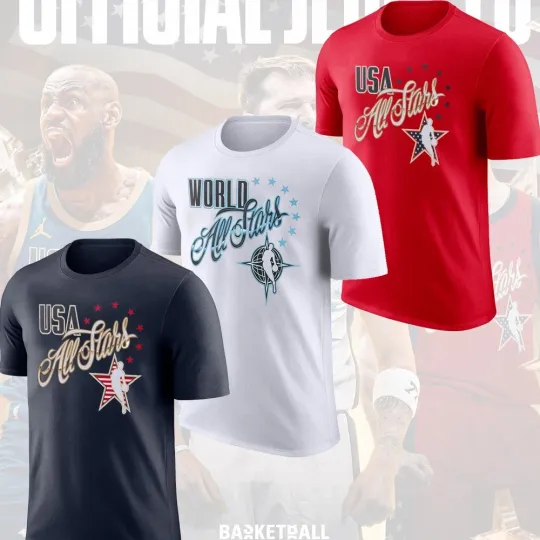 Discover 75th Basketball 2026 All-Star Game Tshirt For Fans