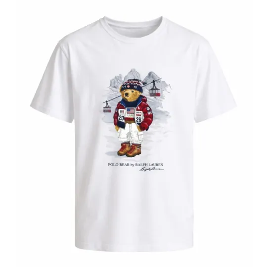 Discover Team USA 2026 Winter Olympics Bear T-Shirt