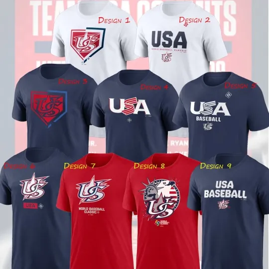 Discover HOT NEW - USA Baseball 2026 World Baseball Classic All Design FREESHIP For Fans