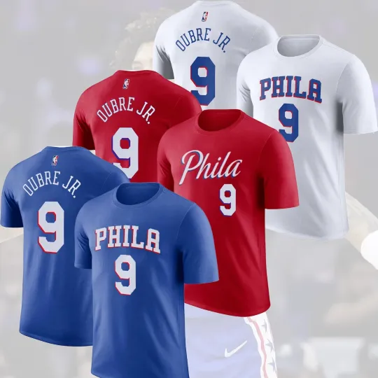Discover Kelly Oubre Jr. #9 Philadelphia Team 2026 Player Name & Number for Fans