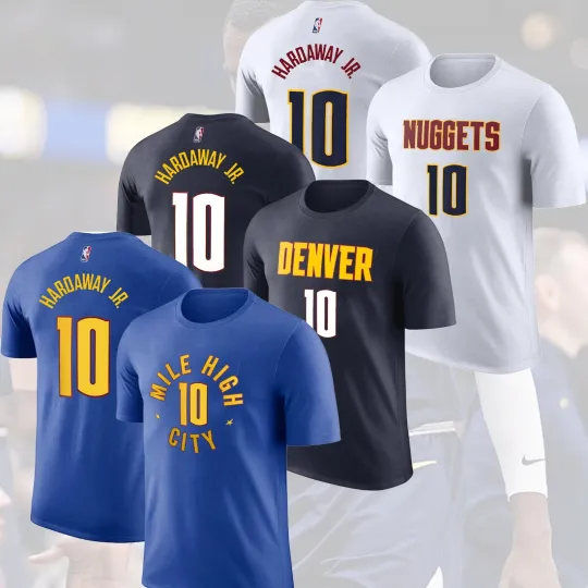 Discover Tim Hardaway Jr. #10 Denver Nug.gets 2026 Player Name & Number for Fans