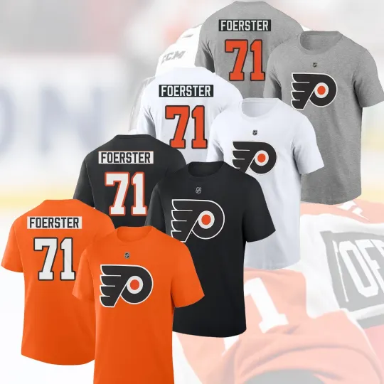 Discover Tyson Foerster #71 Philadelphia 2026 Name & Number Unisex for Fans
